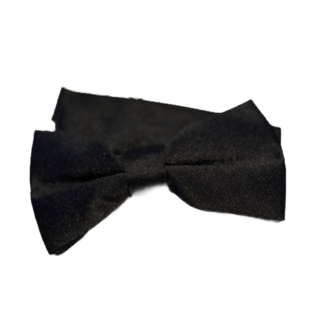 New Black clip on‎ bowtie